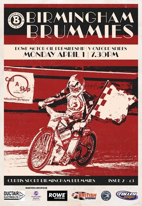 Birmingham Brummies v Oxford Spires - 01/04/24