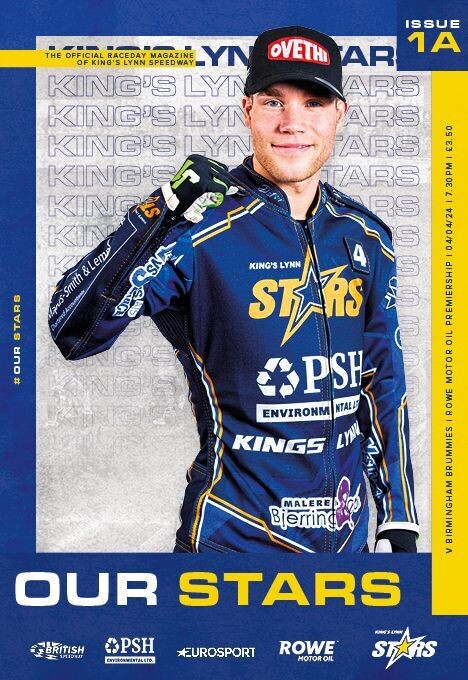 King's Lynn Stars v Birmingham Brummies INSERT - 04/04/24