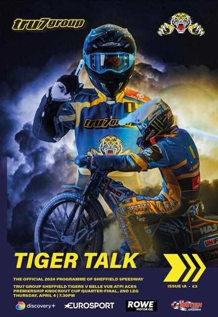 Sheffield Tigers v Belle Vue Aces - 04/04/24