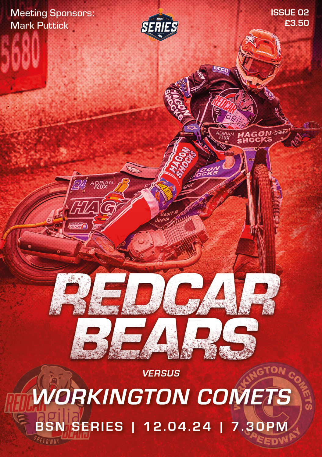 Redcar Bears v Workington Comets - 12/04/24