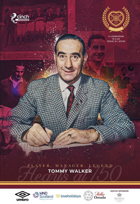 Heart of Midlothian v Livingston - 13/04/24