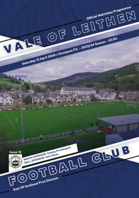 Vale of Leithen v Dunipace - 13/04/24