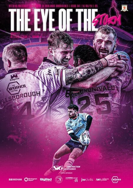 Midlands Hurricanes v Hunslet RLFC - 14/04/24