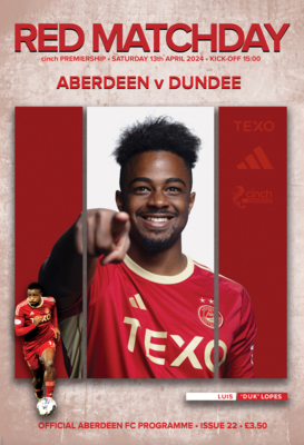 Aberdeen v Dundee - 13/04/24