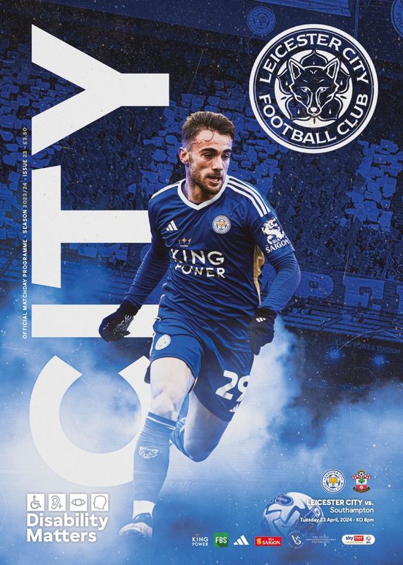 Leicester City v Southampton - 23/04/24