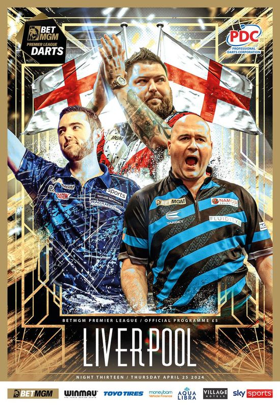 2024 PDC BetMGM Premier League Darts - Night 13 - LIVERPOOL
