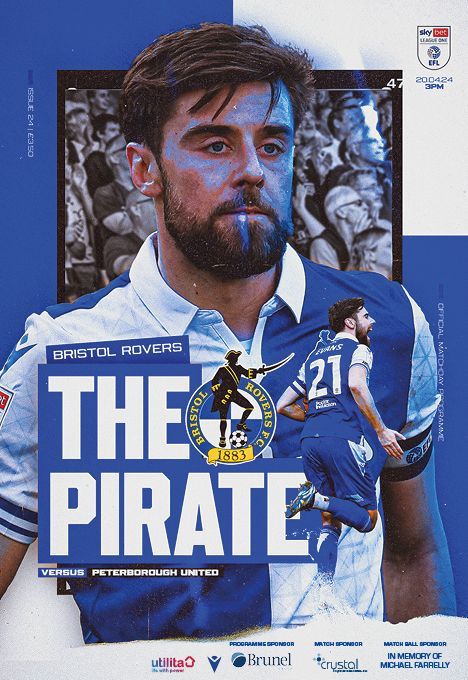 Bristol Rovers v Peterborough United - 20/04/24
