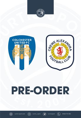 Colchester United v Crewe Alexandra - 27/04/24