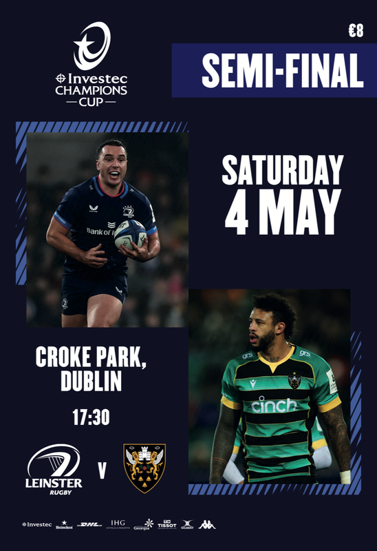 Leinster Rugby v Northampton Saints - 04/05/24