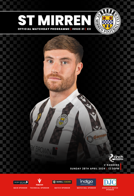 St Mirren v Rangers - 28/04/24