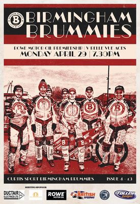 Birmingham Brummies v Belle Vue Aces - 29/04/24