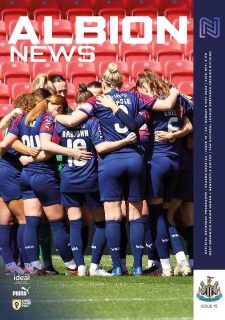 West Bromwich Albion Women v Newcastle United Women  - 05/05/24