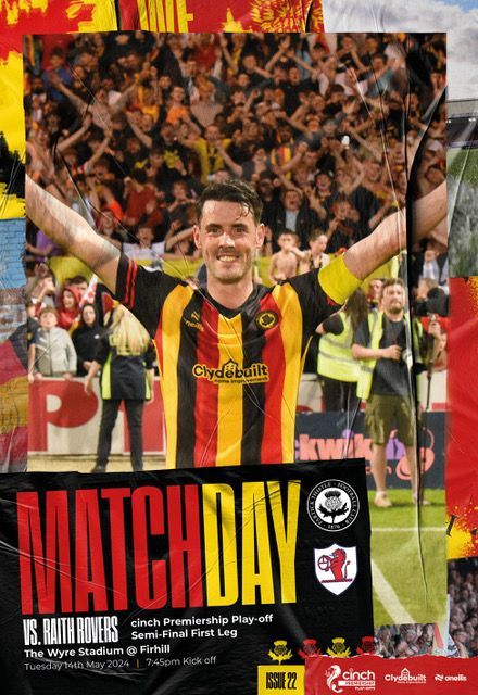 Partick Thistle v Raith Rovers - 14/05/24