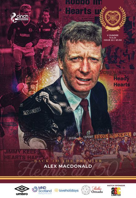 Heart of Midlothian v Dundee - 11/05/24