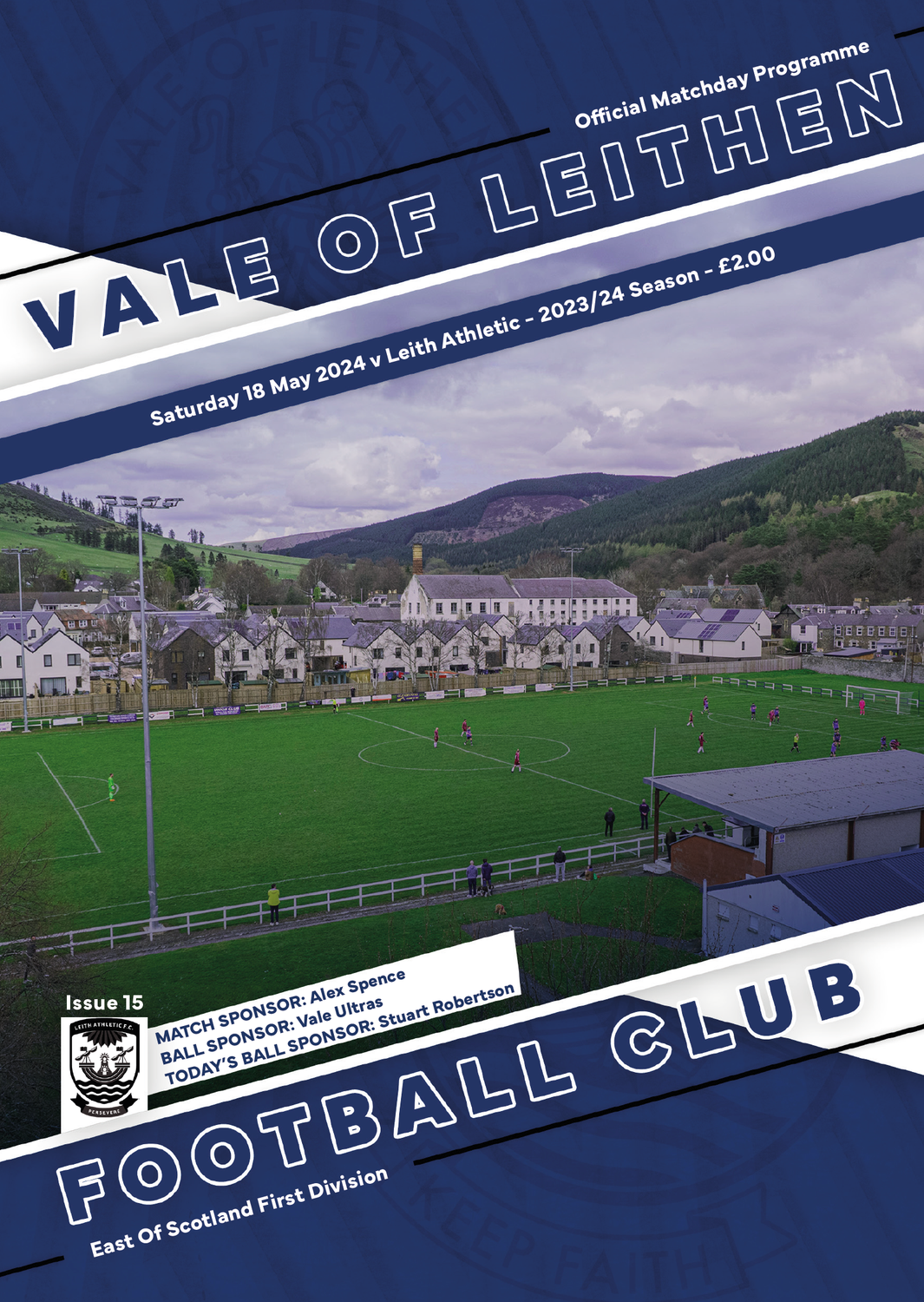 Vale of Leithen v Leith Athletic - 18/05/24