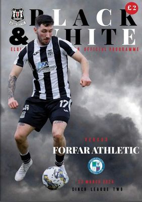 Elgin City v Forfar Athletic - 23/03/24