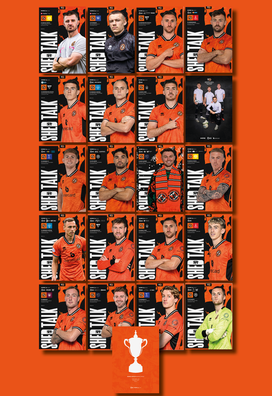 Dundee United 2023/24 Home Matchday Programme Collection - SPECIAL OFFER