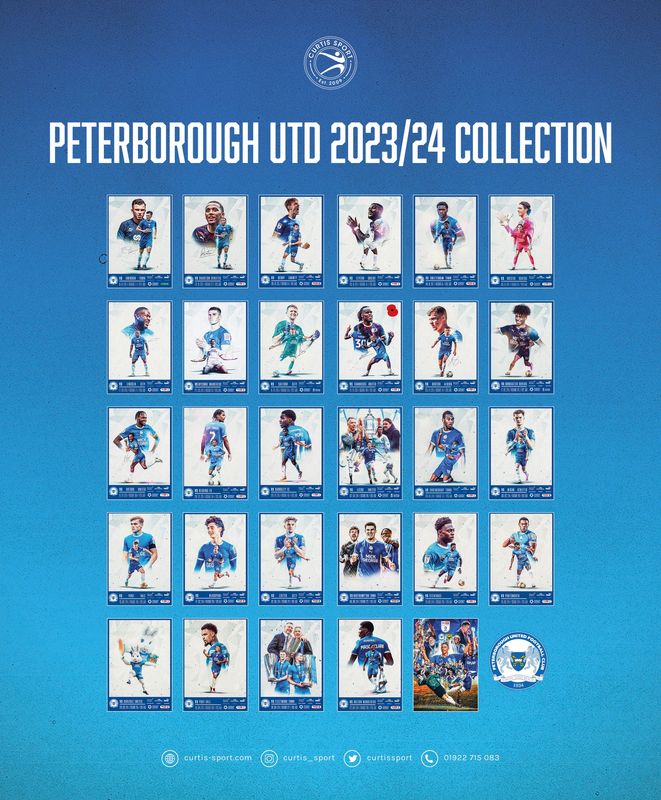 Peterborough United 2023/24 Home Matchday Programme Collection - SPECIAL OFFER