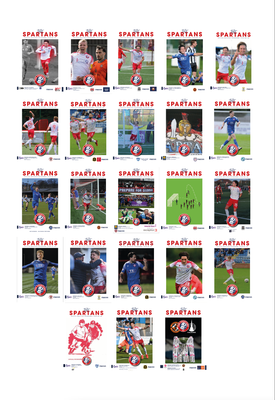 The Spartans 2023/24 Home Matchday Programme Collection - SPECIAL OFFER