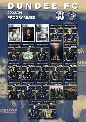 Dundee 2023/24 Home Matchday Programme Collection - SPECIAL OFFER