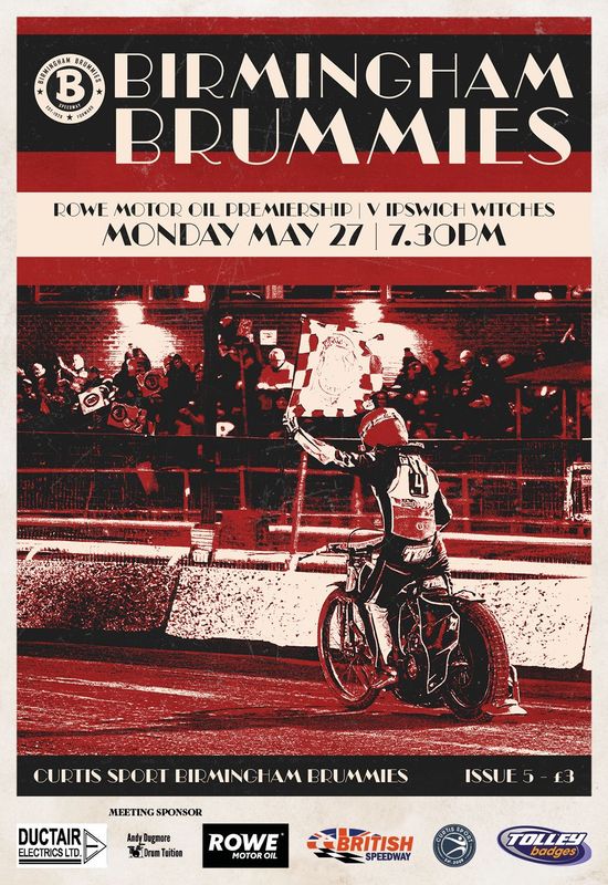 Birmingham Brummies v Ipswich Witches - 27/05/24