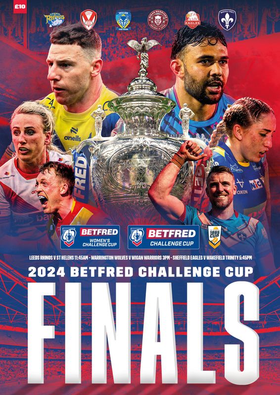 2024 Betfred Challenge Cup Final - Warrington Wolves v Wigan Warriors