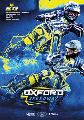 Oxford Cheetahs v Poole Pirates - 19/06/24