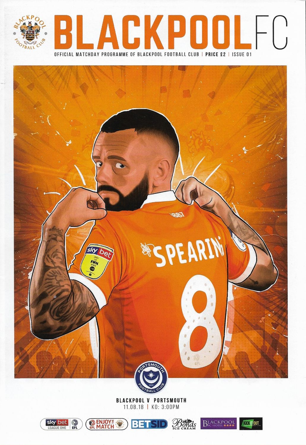 Blackpool v Portsmouth - 11/08/18