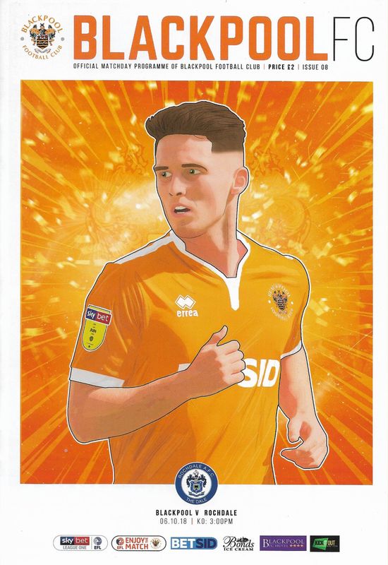 Blackpool v Rochdale - 06/10/18