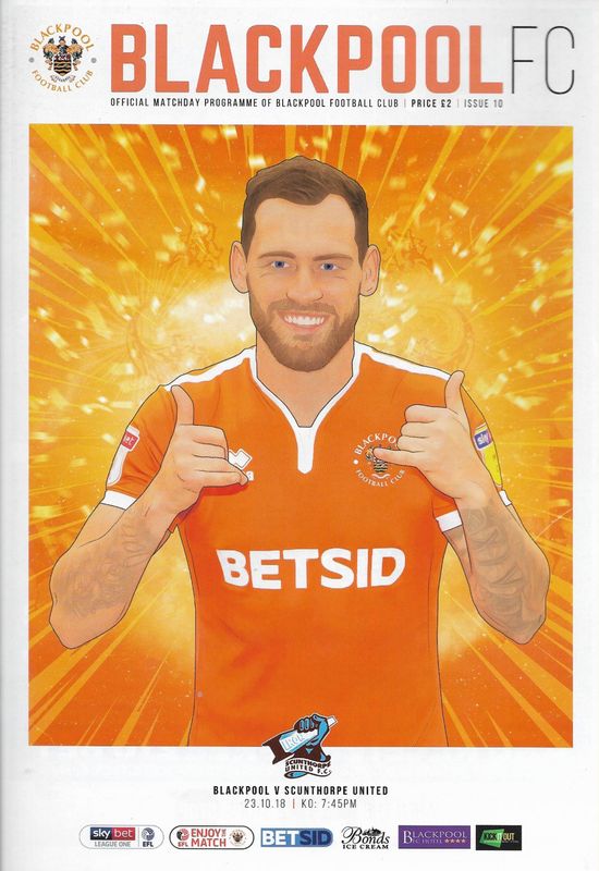 Blackpool v Scunthorpe United - 23/10/18