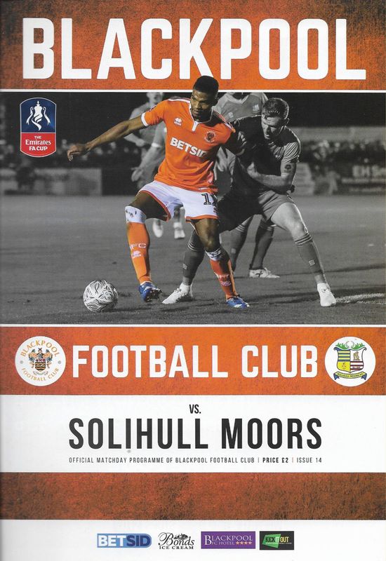 Blackpool v Solihull Moors - 18/12/18