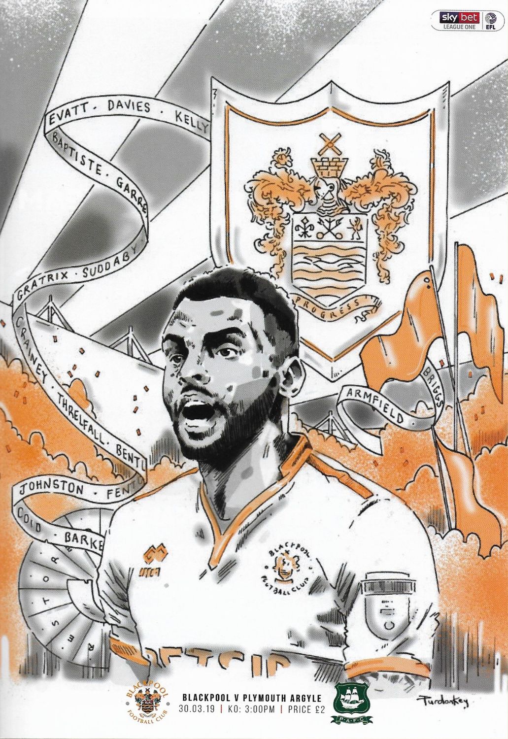 Blackpool v Plymouth Argyle - 30/03/19