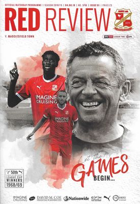 Swindon Town v Macclesfield Town - 04/08/18