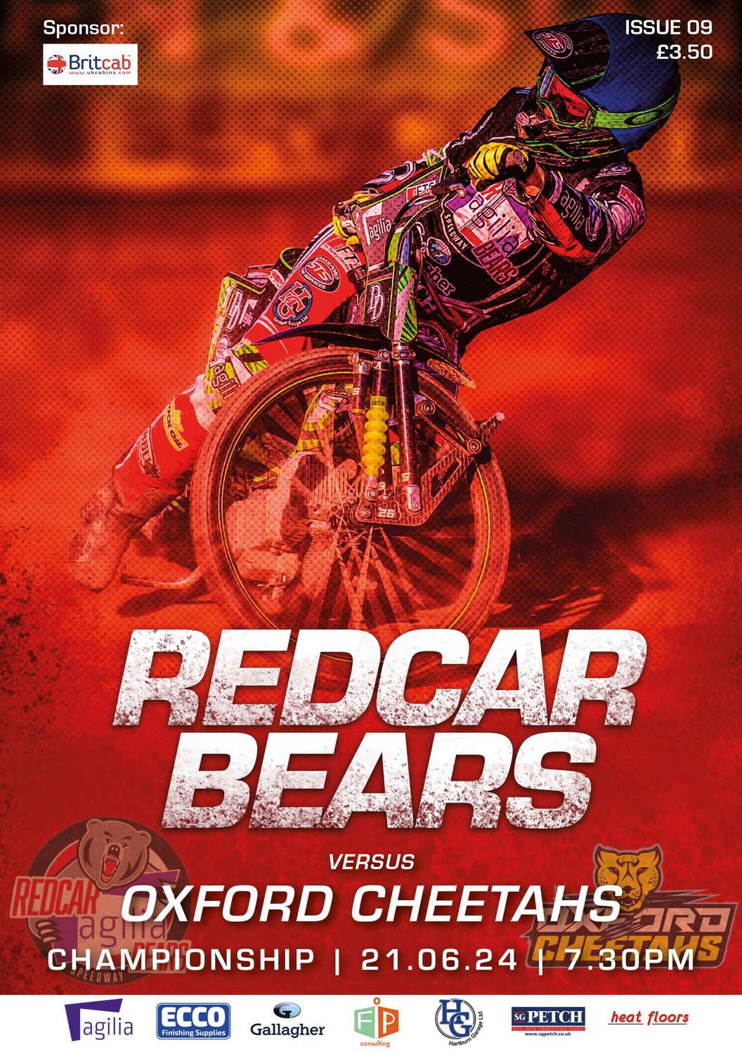 Redcar Bears v Oxford Cheetahs - 21/06/24