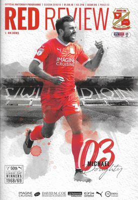 Swindon Town v MK Dons - 01/09/18