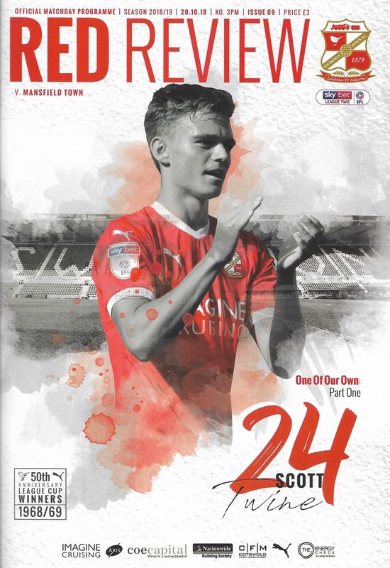 Swindon Town v Mansfield Town - 20/10/18