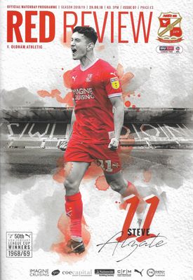 Swindon Town v Oldham Athletic - 29/09/18
