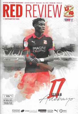 Swindon Town v Northampton Town - 06/10/18