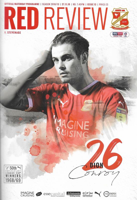 Swindon Town v Stevenage - 27/11/18