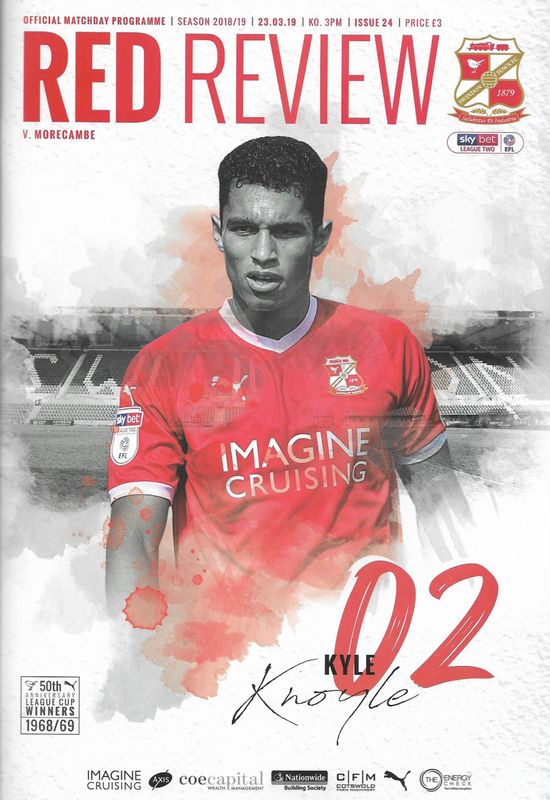 Swindon Town v Morecambe - 23/03/19