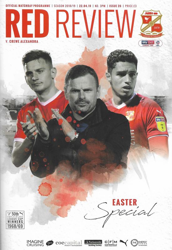 Swindon Town v Crewe Alexandra - 22/04/19