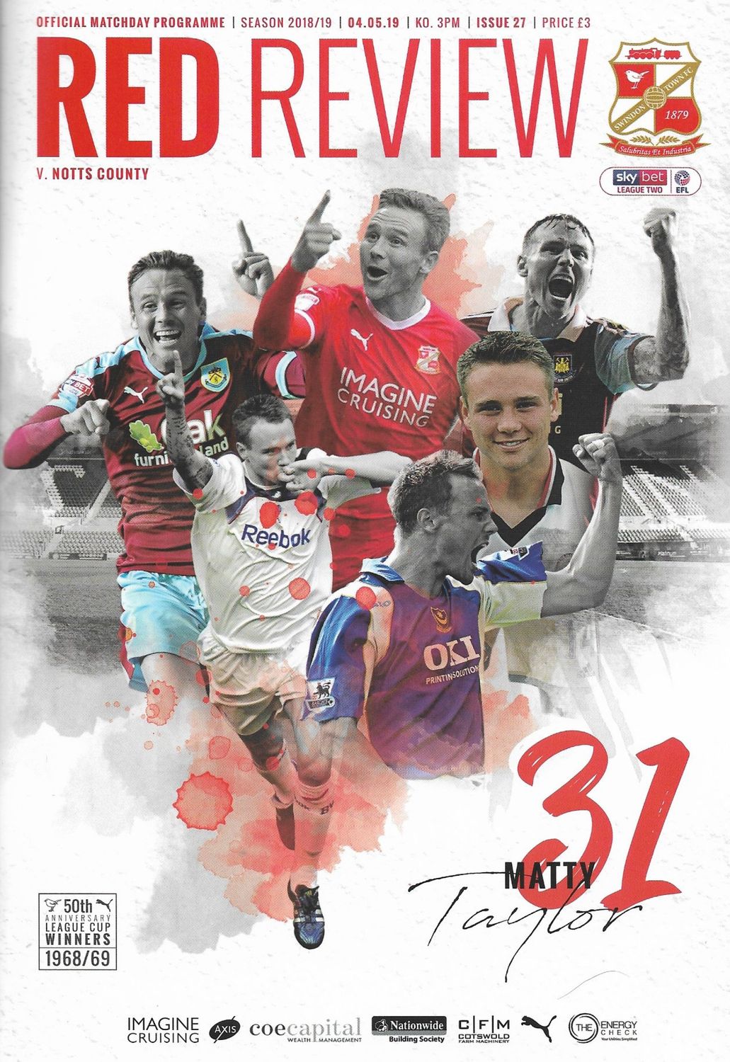 Swindon Town v Notts County - 04/05/19