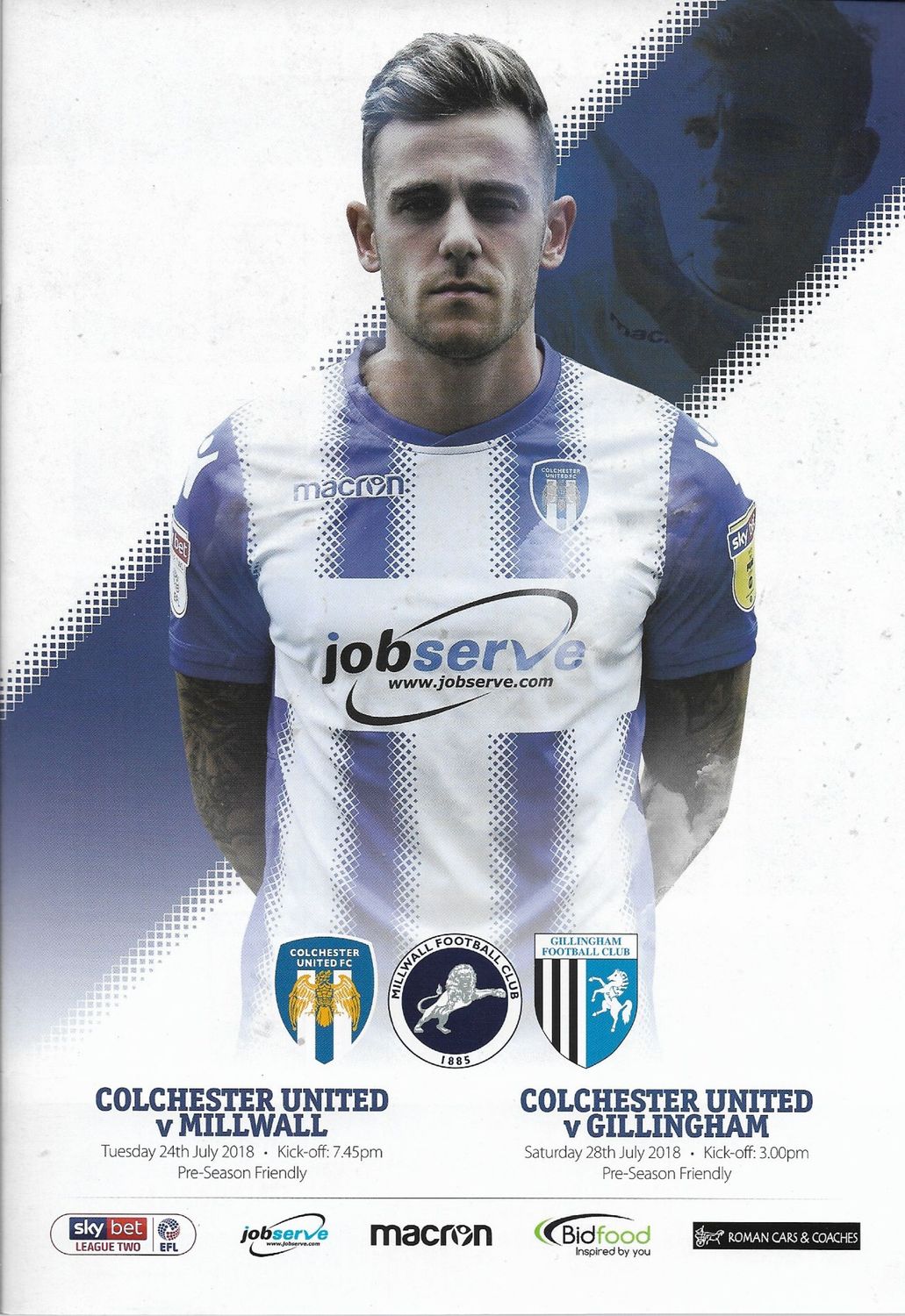 Colchester United Pre-Season Friendlies 2 in 1