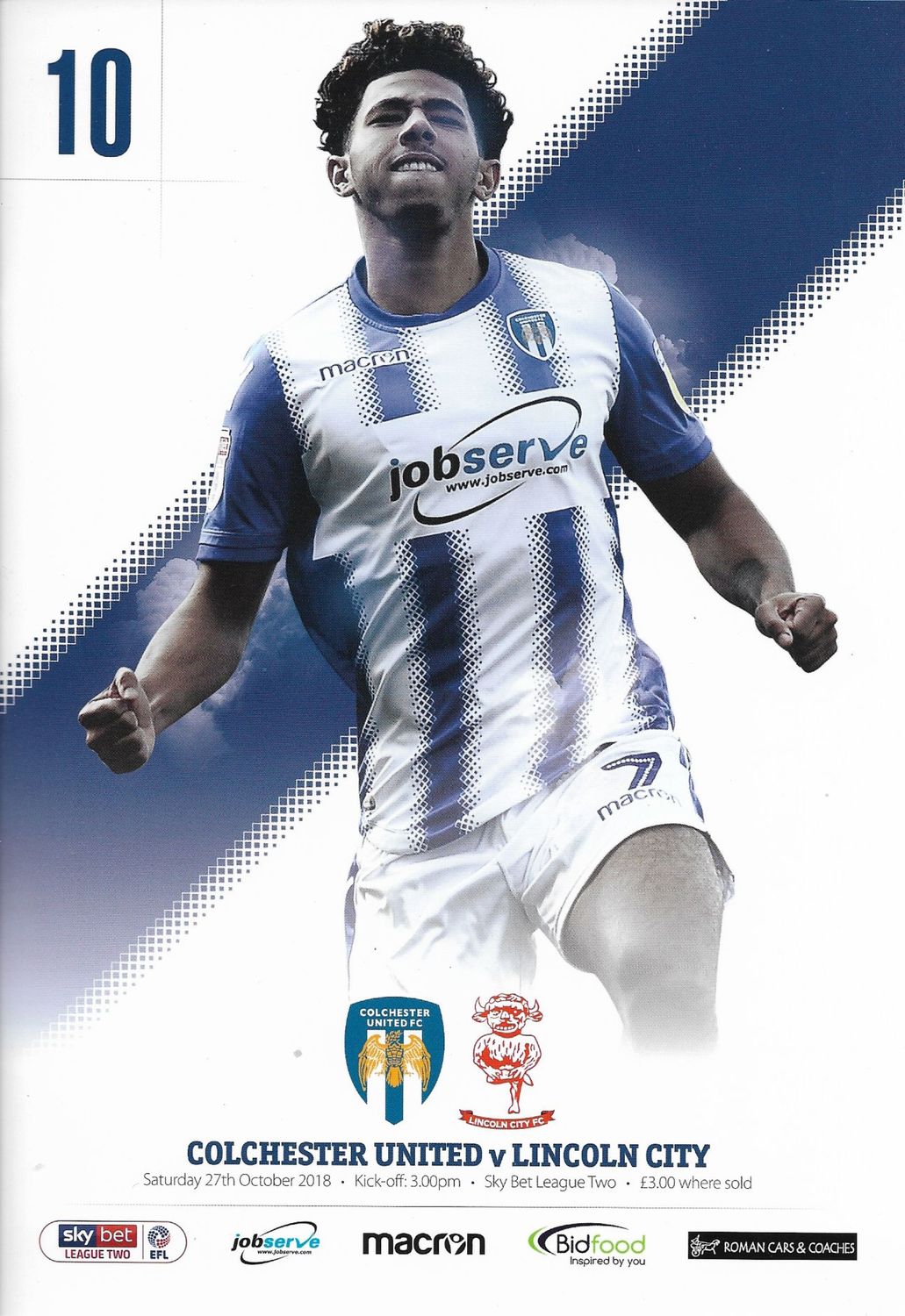 Colchester United v Lincoln City - 27/10/18