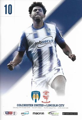 Colchester United v Lincoln City - 27/10/18