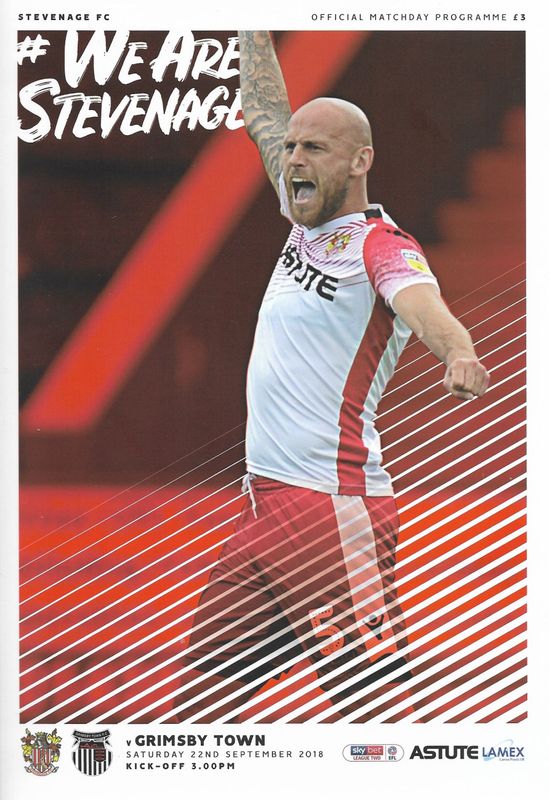 Stevenage v Grimsby Town - 22/09/18