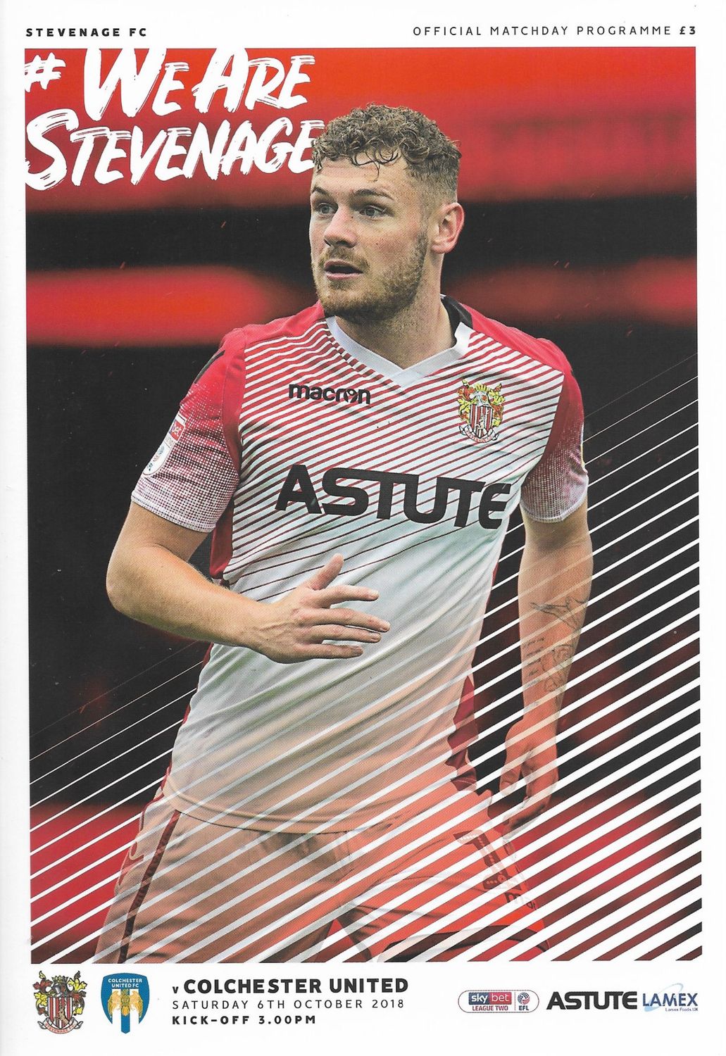 Stevenage v Colchester United - 06/10/18