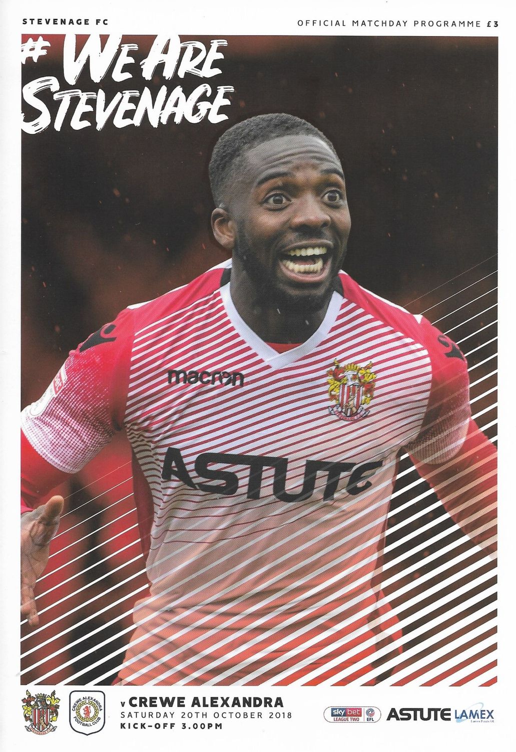 Stevenage v Crewe Alexandra - 20/10/18