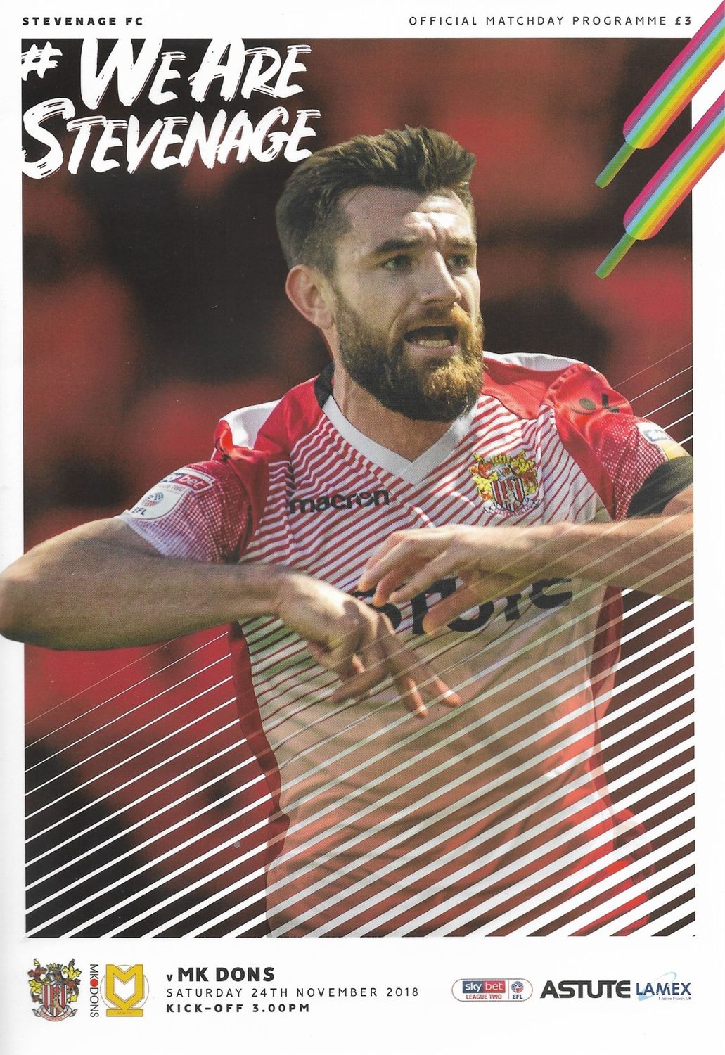 Stevenage v MK Dons - 24/11/18