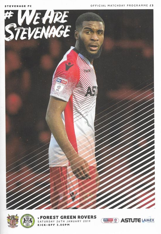 Stevenage v Forest Green Rovers - 26/01/19